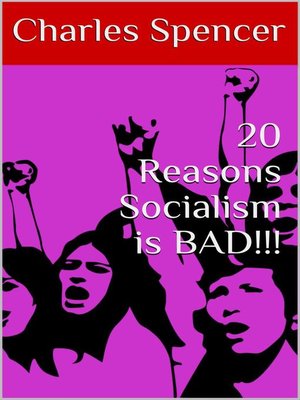 cover image of 20 Reasons Socialism is BAD!!!